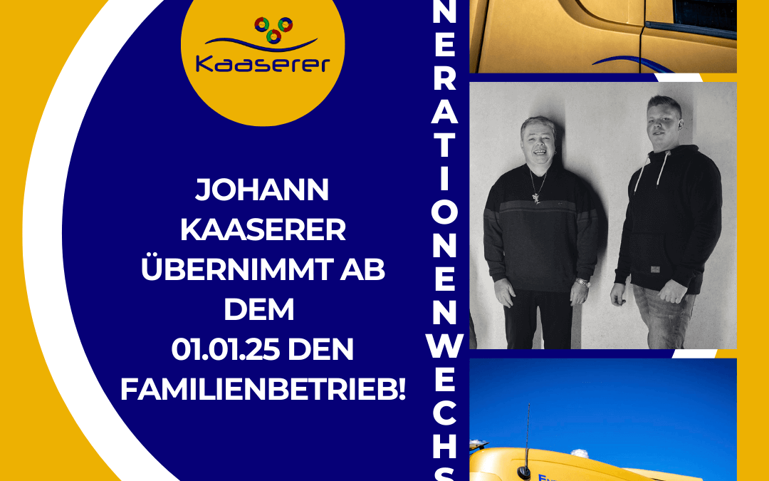 Generationenwechsel bei der Kaaserer EVB