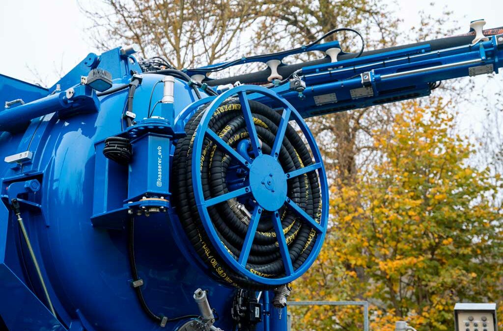 Inbetriebnahme Kanalspülfahrzeug bei der Kaaserer EVB