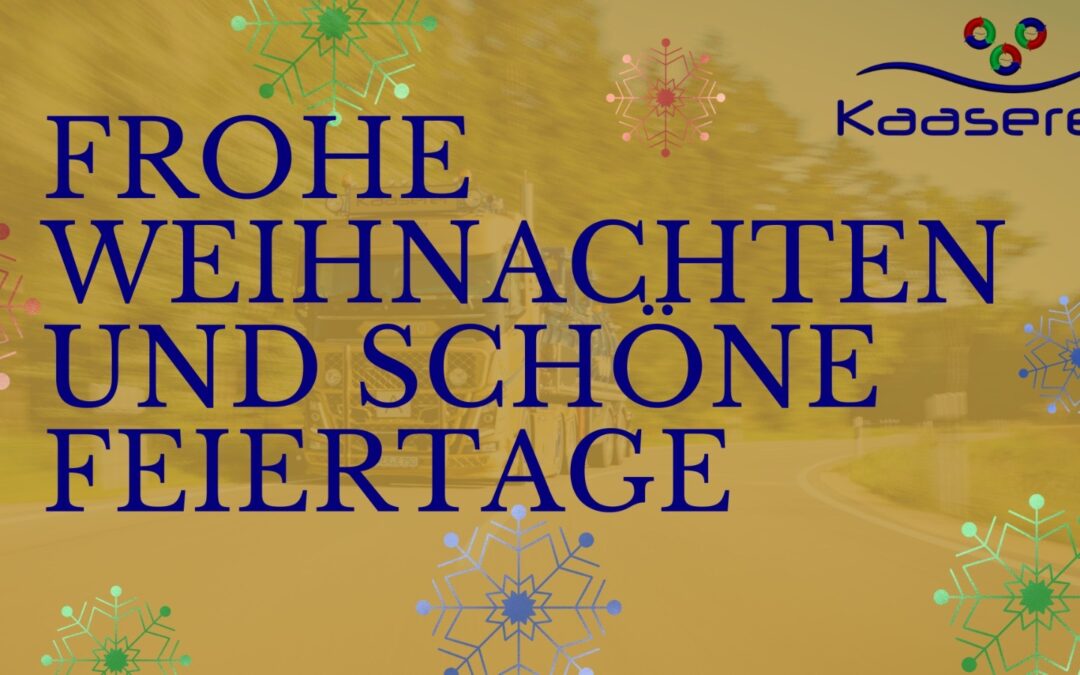 Weihnachts- und Neujahrsgruß 2025